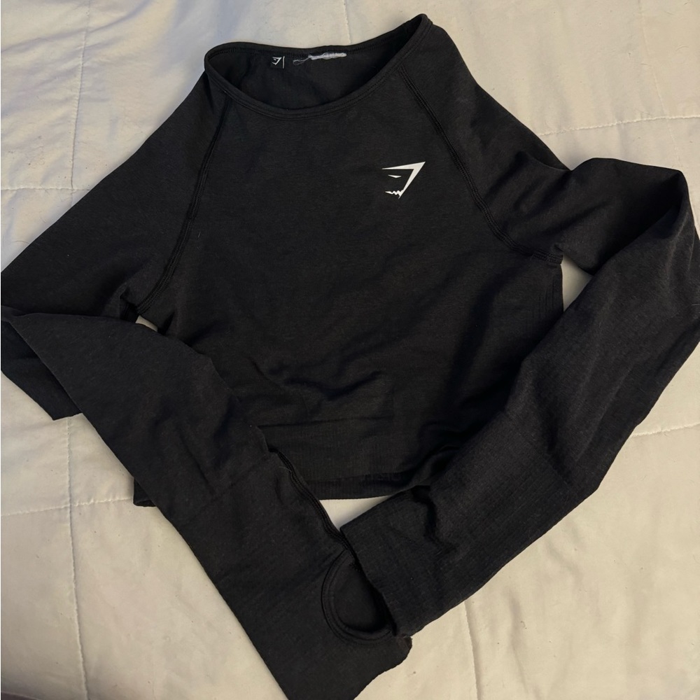 Vital Seamless 2.0 long sleeve crop top